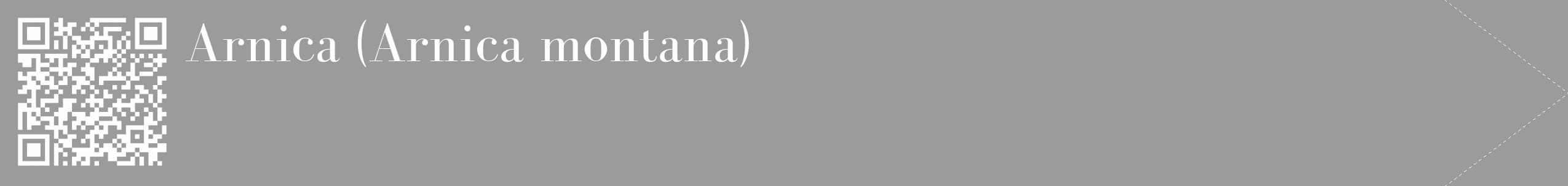 Étiquette de : Arnica montana - format c - style blanche52_simple_simplebod avec qrcode et comestibilité