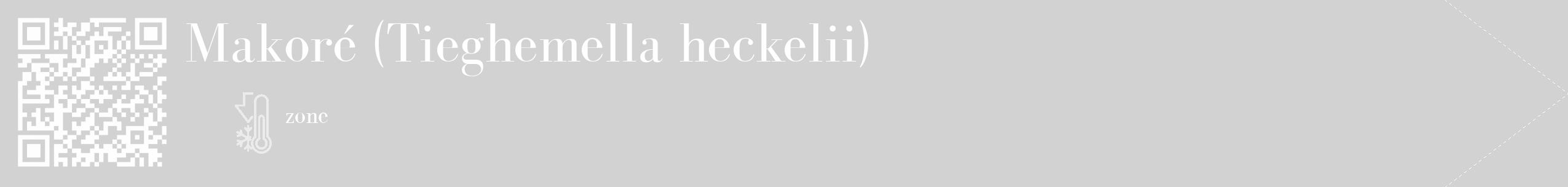 Étiquette de : Tieghemella heckelii - format c - style blanche14_simple_simplebod avec qrcode et comestibilité