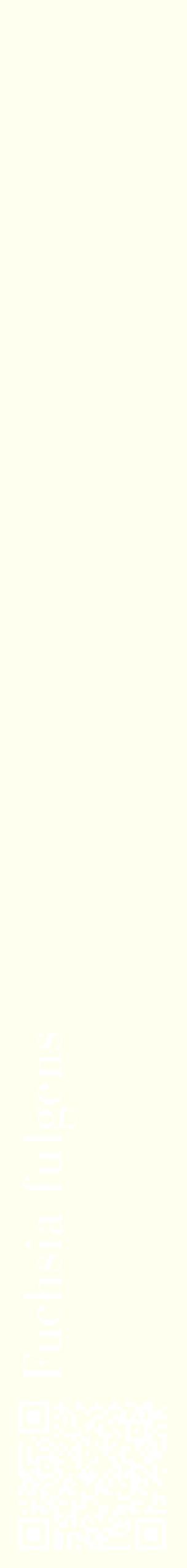 Étiquette de : Fuchsia fulgens - format c - style blanche19_simplebod avec qrcode et comestibilité