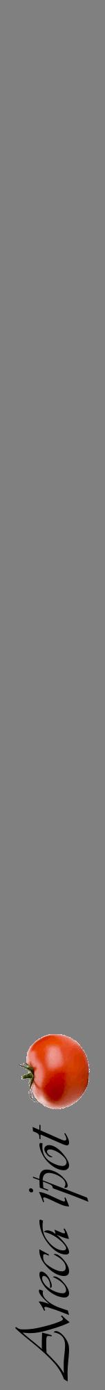 Étiquette de : Areca ipot - format a - style noire57viv avec comestibilité simplifiée