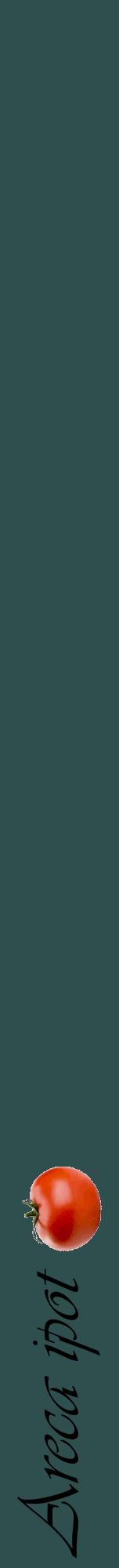 Étiquette de : Areca ipot - format a - style noire58viv avec comestibilité simplifiée