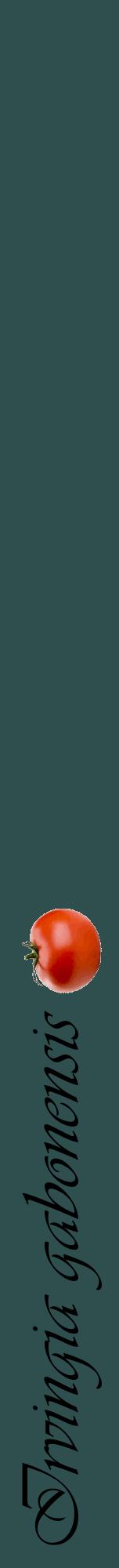 Étiquette de : Irvingia gabonensis - format a - style noire58viv avec comestibilité simplifiée