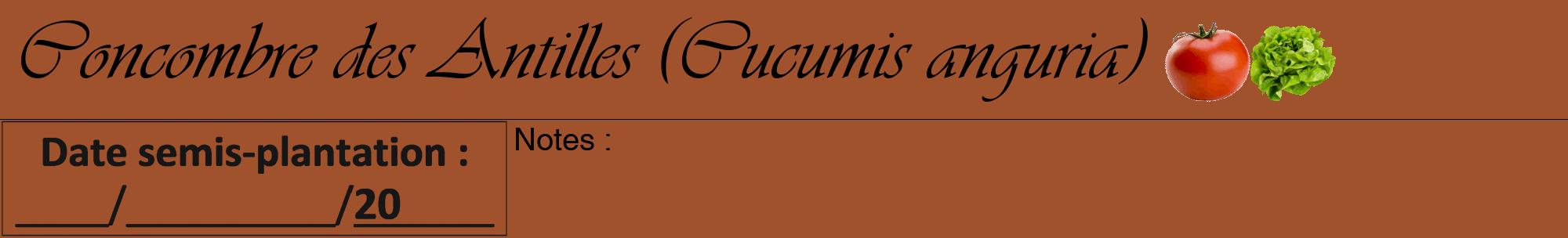 Étiquette de : Cucumis anguria - format a - style noire32viv avec comestibilité simplifiée